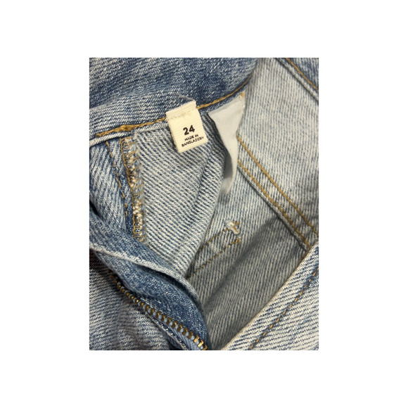 PacSun Light Wash Denim Skirt - Picture 4 of 5